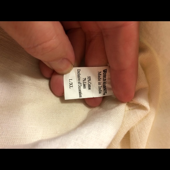 World Market Open Peasant top L/XL NWOT - Picture 8 of 8